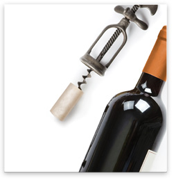 Wine cork opener